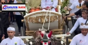 Sambut Tahun Baru 2026, Karnaval Kuda Kosong Padati Pusat Kota Cianjur