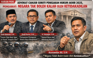 Akhir 2025, Advokat dan Pengamat Hukum Cianjur Suarakan Evaluasi Penegakan Hukum