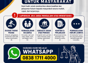 Kantor Firma Hukum Ks Law Firm & Partner Melayanin Layanan Pengaduan Hukum Untuk Masyarakat