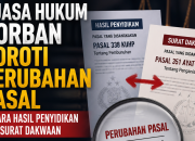 Kuasa Hukum Korban Soroti Perubahan Pasal Antara Hasil Penyidikan dan Surat Dakwaan