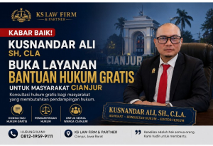 Kabar Baik! Kusnandar Ali SH CLA Buka Layanan Bantuan Hukum Gratis untuk Masyarakat Cianjur