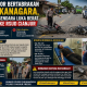 Dua Motor Bertabrakan di Sukanagara, Satu Pengendara Luka Berat Dirujuk ke RSUD Cianjur