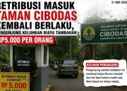 Retribusi Masuk Taman Cibodas Kembali Berlaku, Pengunjung Keluhkan Biaya Tambahan Rp5.000 per Orang