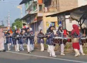 Ratusan Warga Desa Sukasari Cilaku Semarakkan Pawai 1 Muharam 1448 H, Kapolsek dan Kades Ajak Warga Perkuat Persatuan