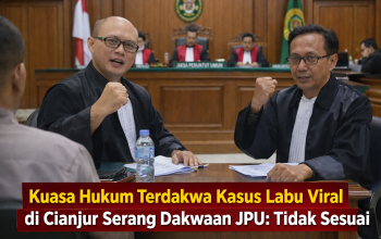Kuasa Hukum Terdakwa Kasus Labu Viral di Cianjur Serang Dakwaan JPU: Tidak Sesuai Fakta Sebenarnya