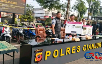 Aksi Sindikat Curanmor Cianjur Berakhir! 34 Motor Diamankan, Pelaku Beroperasi di Tempat Hiburan hingga SPBU