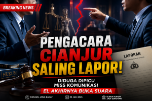 Gegara Miss Komunikasi, Pengacara Cianjur Saling Lapor, EL Buka Suara